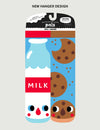 MILK & COOKIES NON-SLIP SOCKS FOR KIDS