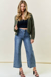 CROCHET CROPPED CARDIGAN