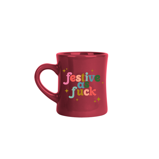 FESTIVE AS FUCK MUG