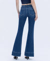 WELT POCKETED FLARE JEANS