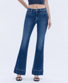 WELT POCKETED FLARE JEANS