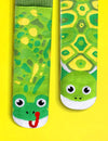 FROG & TURTLE NON-SLIP KIDS SOCKS