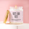 SIXTY AND SEXY CANDLE