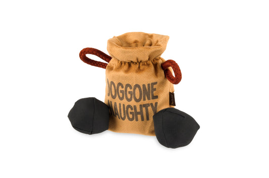 DOGGONE NAUGHTY DOG TOY