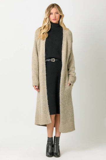 DOLMAN LONG SWEATER CARDIGAN