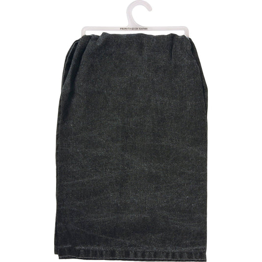 WINE STOPPERS ARE FOR QUITTERS KITCHEN TOWEL