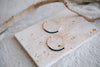 SEED BEAD HOOP EARRING