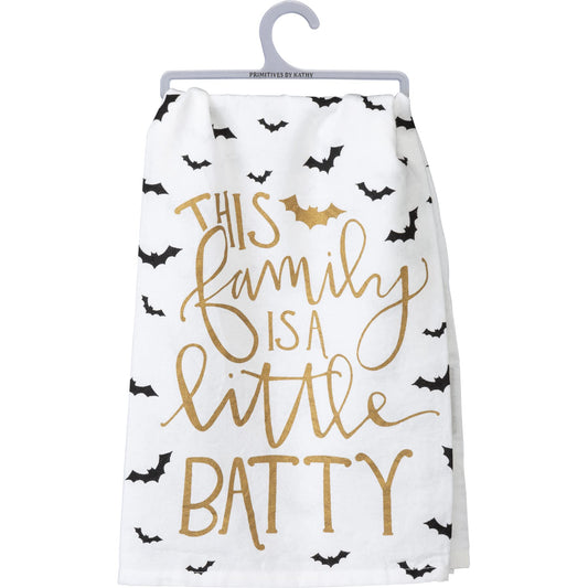 FAMILY A LITTLE BATTY TOWEL