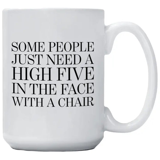 HIGH 5 IN THE FACE MUG