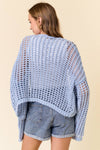CROCHET CROPPED CARDIGAN