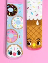 DONUT & ICE CREAM NON-SLIP KIDS SOCKS