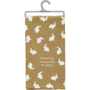 NOBUNNY COMPARES TO YOU TOWEL