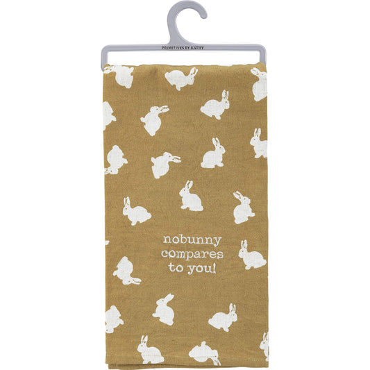NOBUNNY COMPARES TO YOU TOWEL