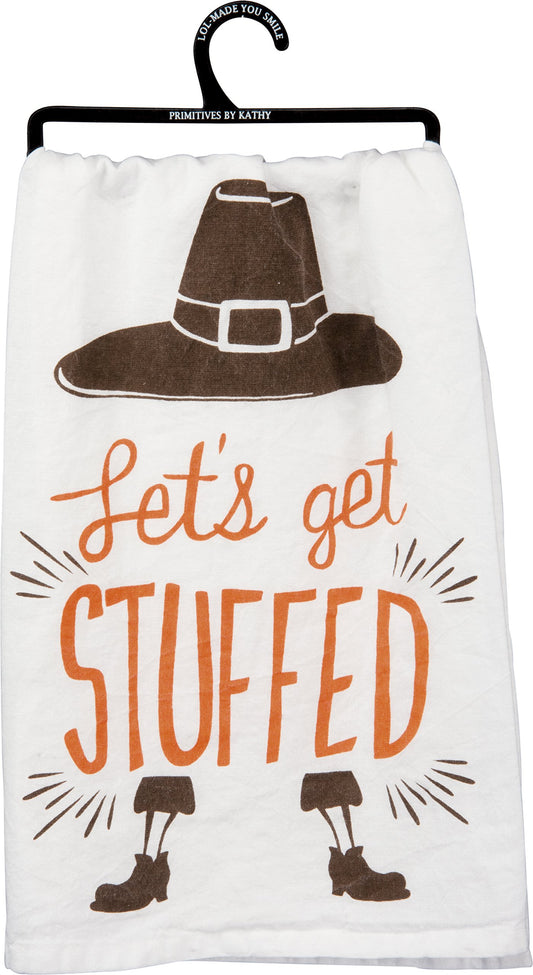 LET'S GET STUFFED TOWEL