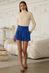 FAUX SUEDE SHORTS