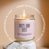 SIXTY AND SEXY CANDLE