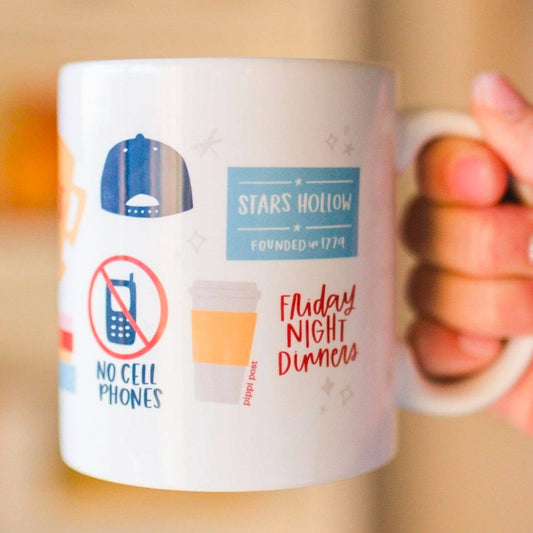 GILMORE GIRLS SYMBOLS MUG