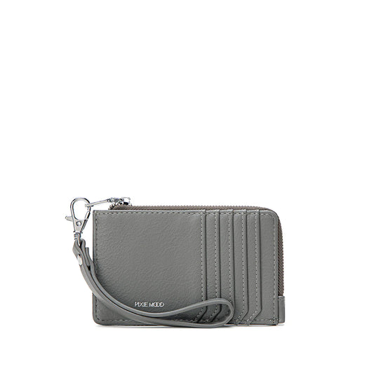 QUINN CARD WALLET GREY