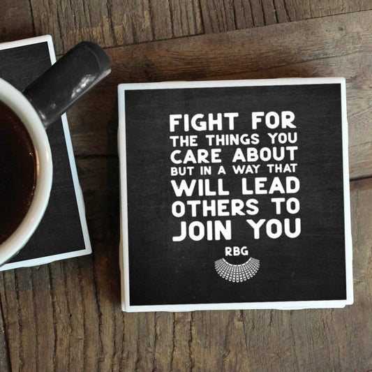 RBG QUOTE COASTER