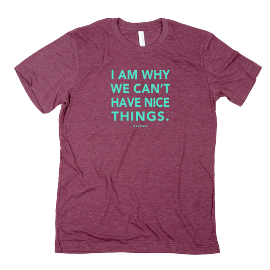 CAN'T HAVE NICE THINGS TSHIRT