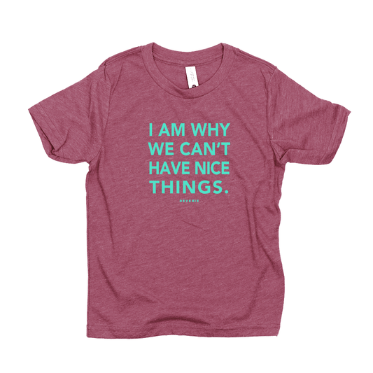 NICE THINGS KIDS SHIRT