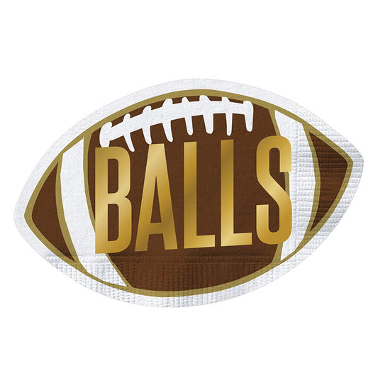 FOOTBALL SHAPE NAPKIN