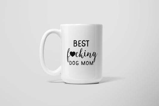 BEST FING DOG MOM MUG