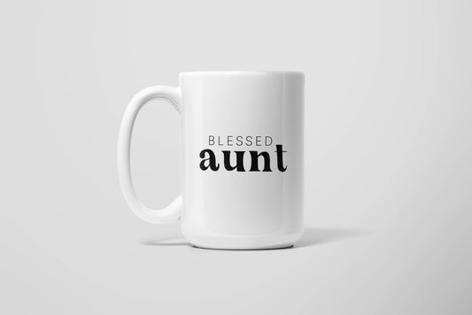BLESSED AUNT MUG