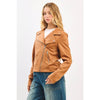 SUEDE MOTO BIKER JACKET