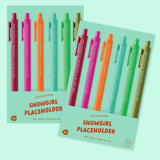 LIFE OF A SHOWGIRL PEN SET