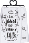 I LOVE JESUS KITCHEN TOWEL