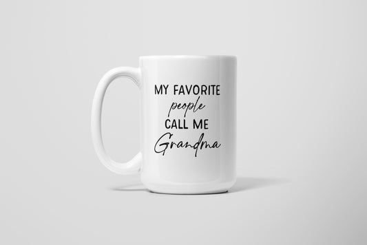 CALL ME GRANDMA MUG