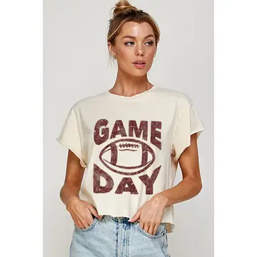 GAME DAY  CROP TOP