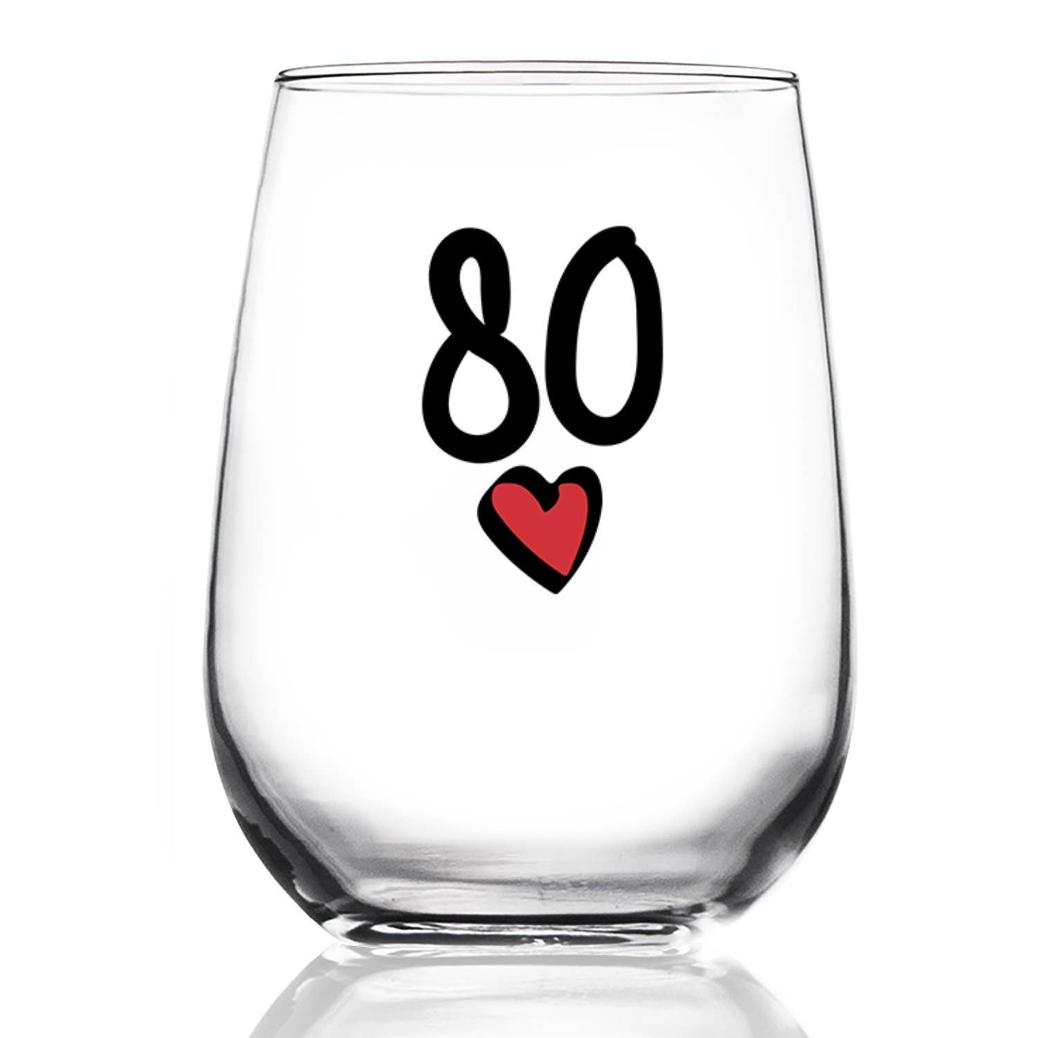 80 HEART WINE GLASS