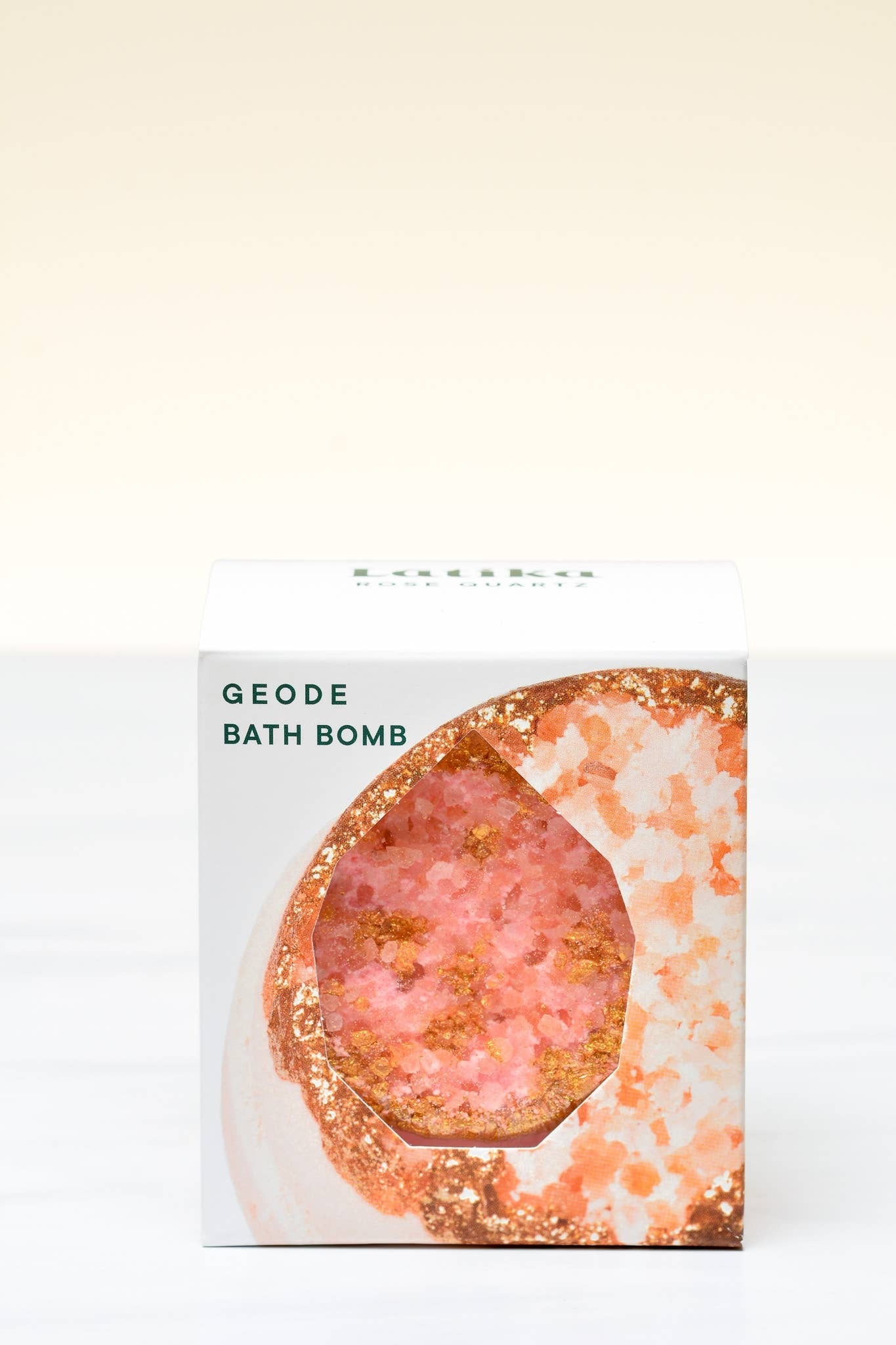 ROSE QUARTZ CRYSTAL GEODE