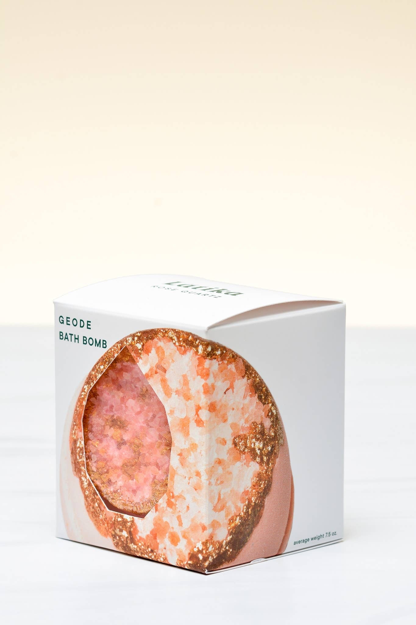 ROSE QUARTZ CRYSTAL GEODE