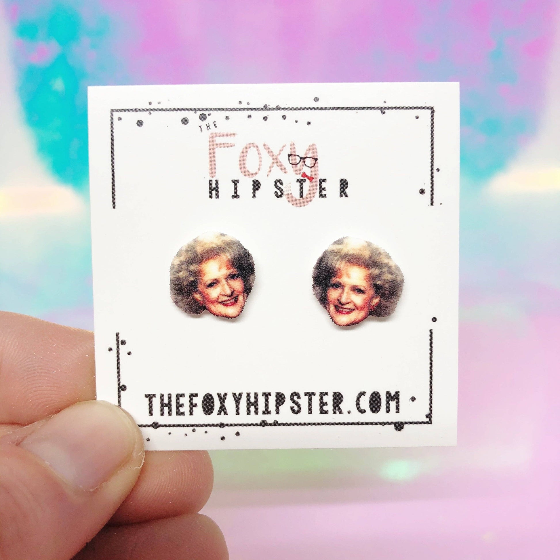 BETTY WHITE EARRINGS