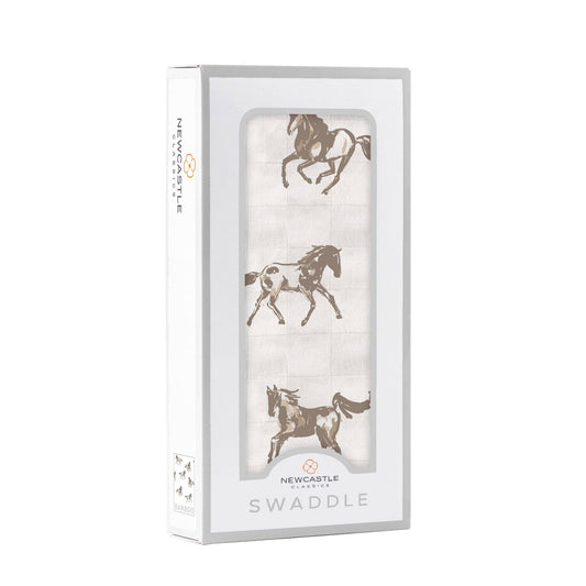 GALLOPING HORSES SWADDLE