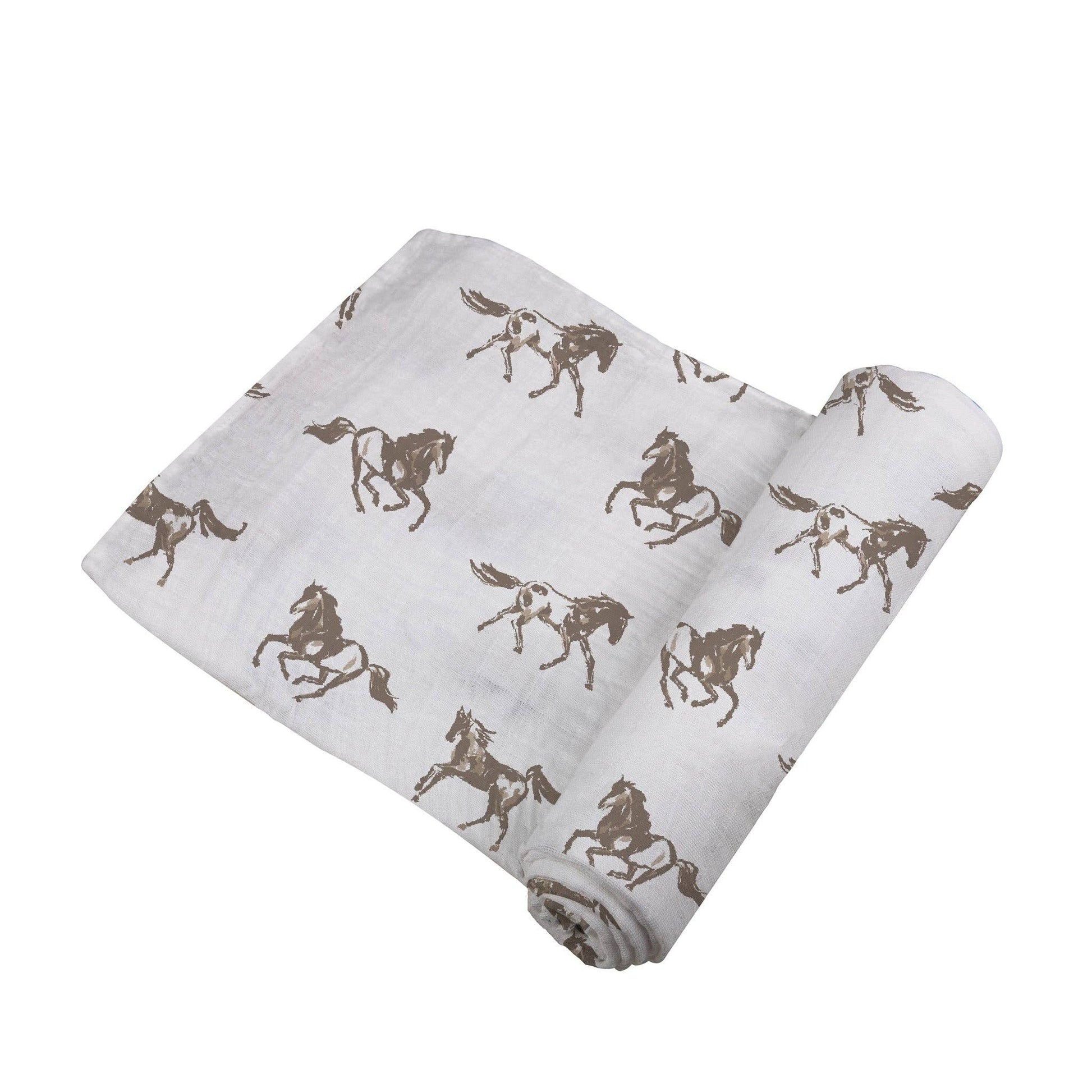 GALLOPING HORSES SWADDLE