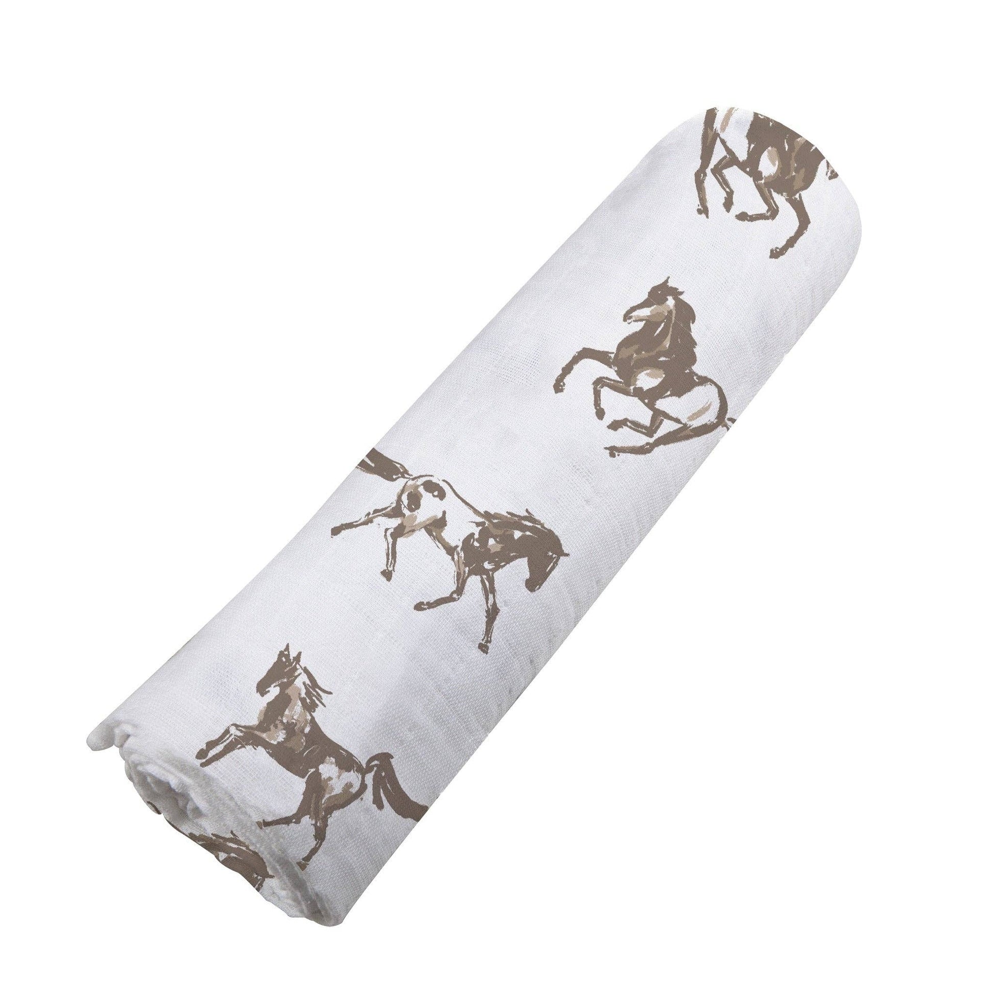 GALLOPING HORSES SWADDLE