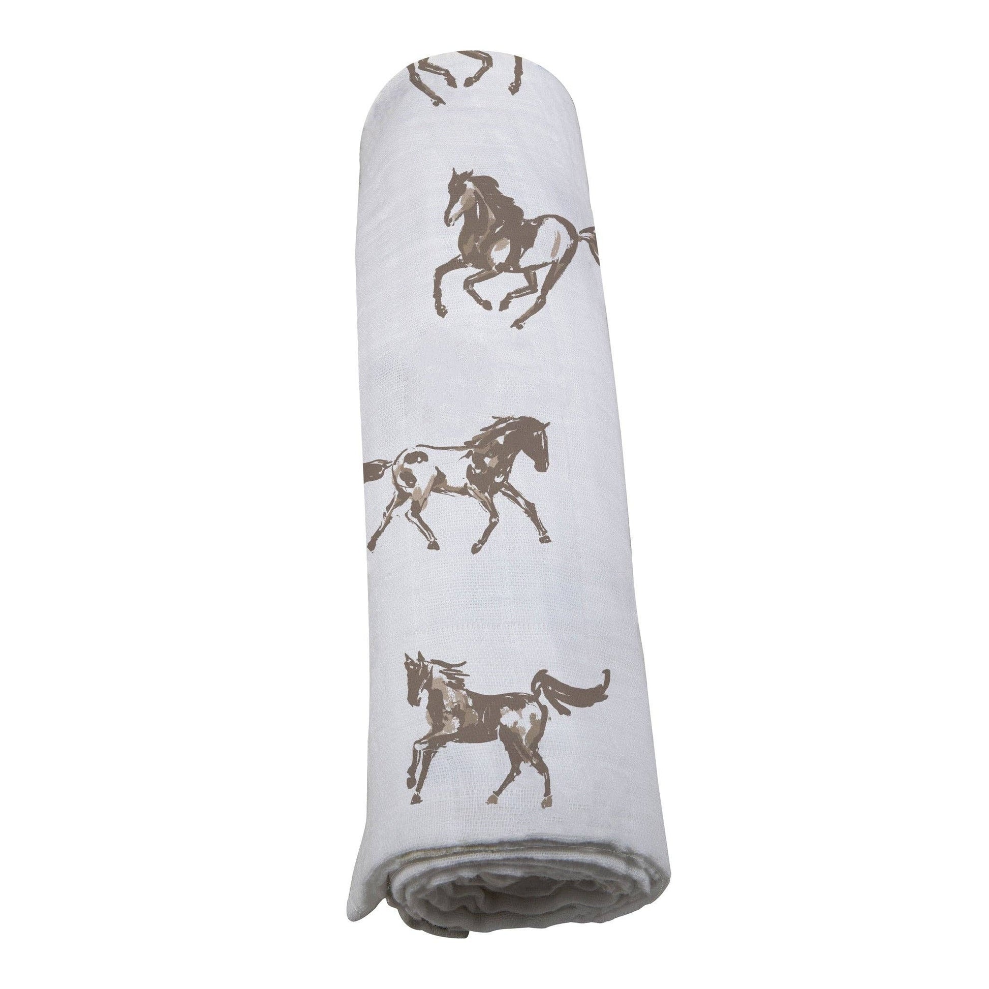 GALLOPING HORSES SWADDLE