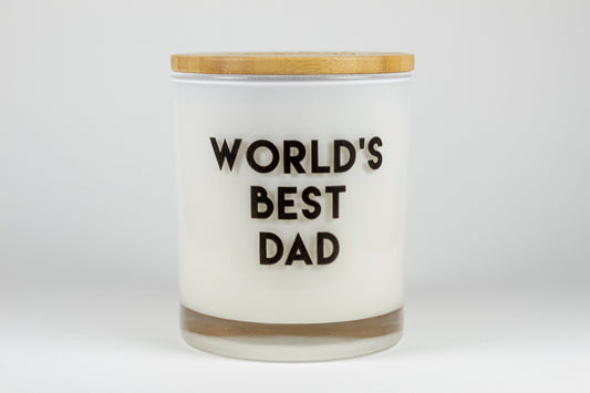 WORLD'S BEST DAD CANDLE