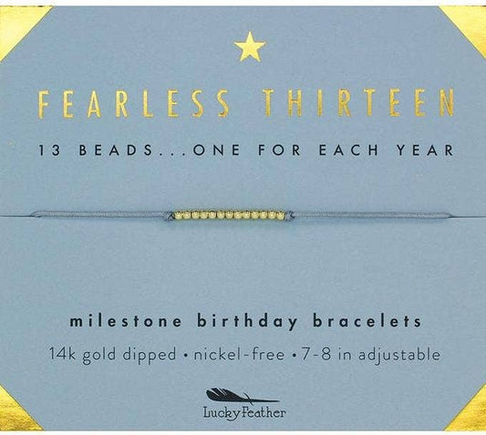 THIRTEEN MILESTONE BRACELET