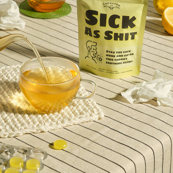 SICK AS SHIT HERBAL TEA