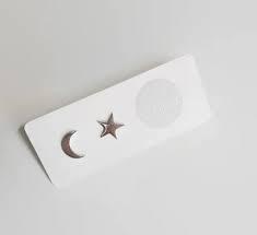GOLD STUDS MOON & STAR