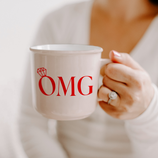 OMG ENGAGEMENT RING MUG