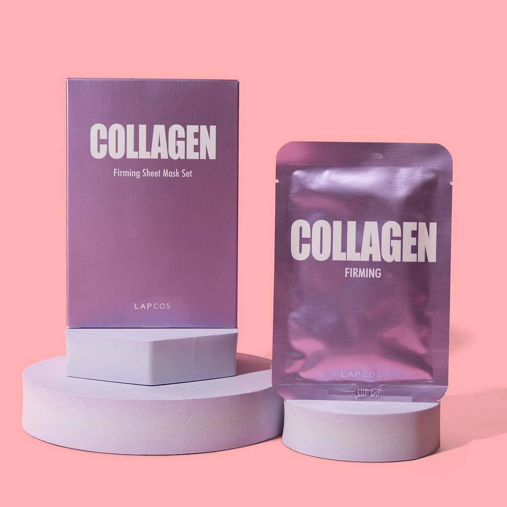 5-PACK COLLAGEN DAILY SHEET MASKS