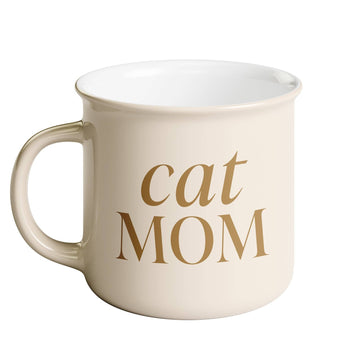 CAT MOM CAMPFIRE MUG
