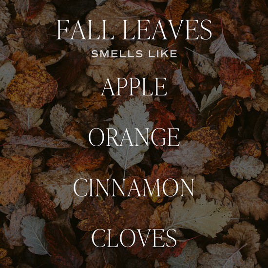 FALL LEAVES 9oz CANDLE