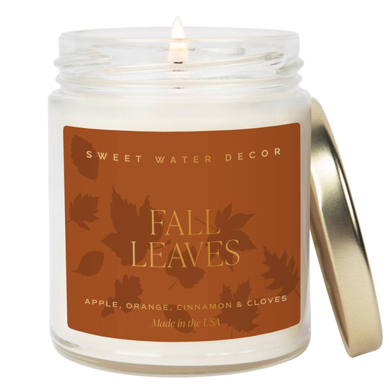 FALL LEAVES 9oz CANDLE